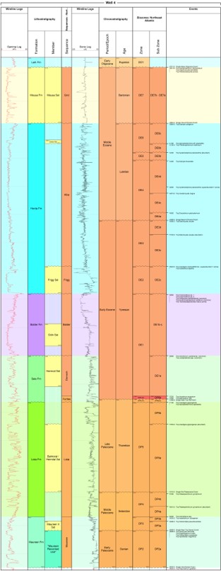 Stratigraphic Summary Log